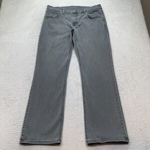 Mott And Bow Jeans Men's Size 38X34 Stone Grey Denim Straight